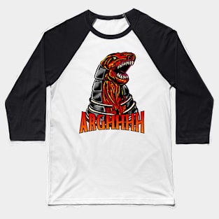 godzila Baseball T-Shirt